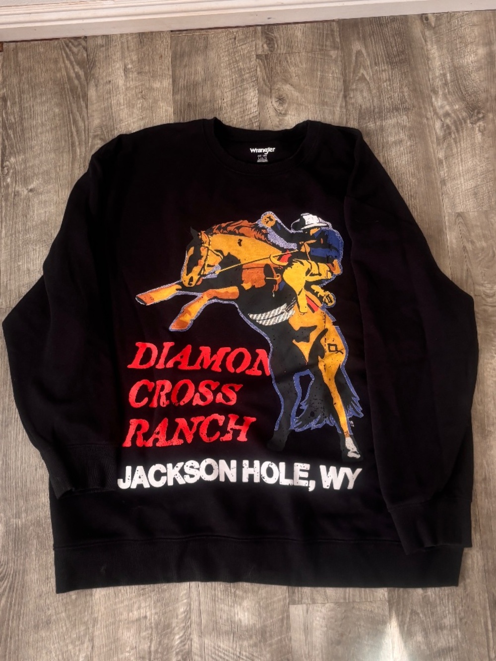 Diamond ranch wrangler sweatshirt
